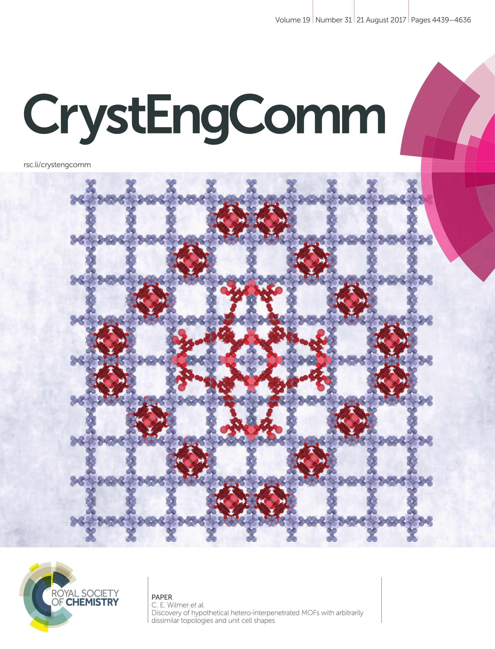 CrystEngCommCover